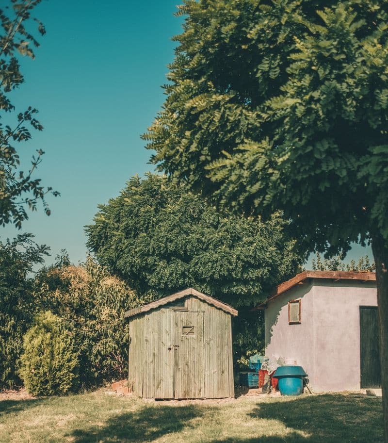 Custom shed building on the Oregon Coast