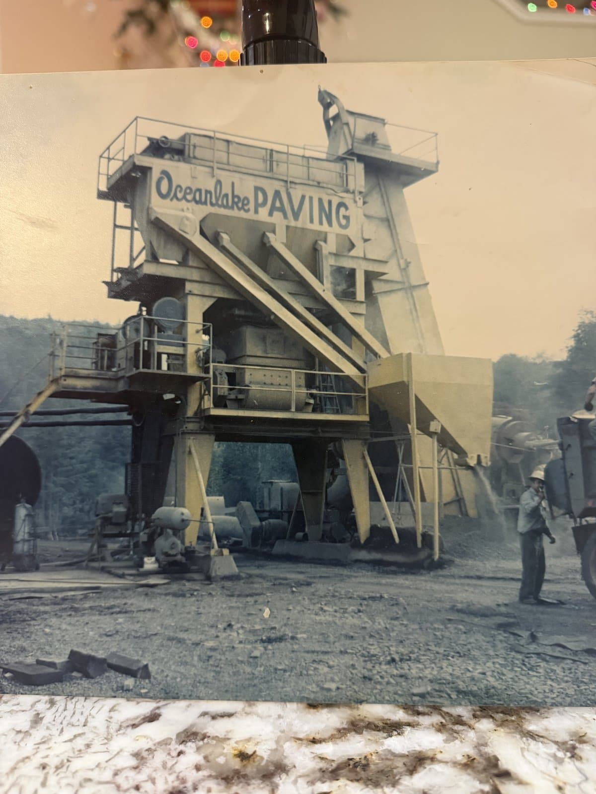 Oceanlake Paving plant � the family operation that started it all